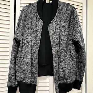 GAP Black Ribbed Jacket